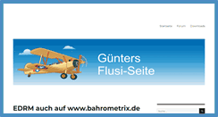 Desktop Screenshot of gkflusi.de